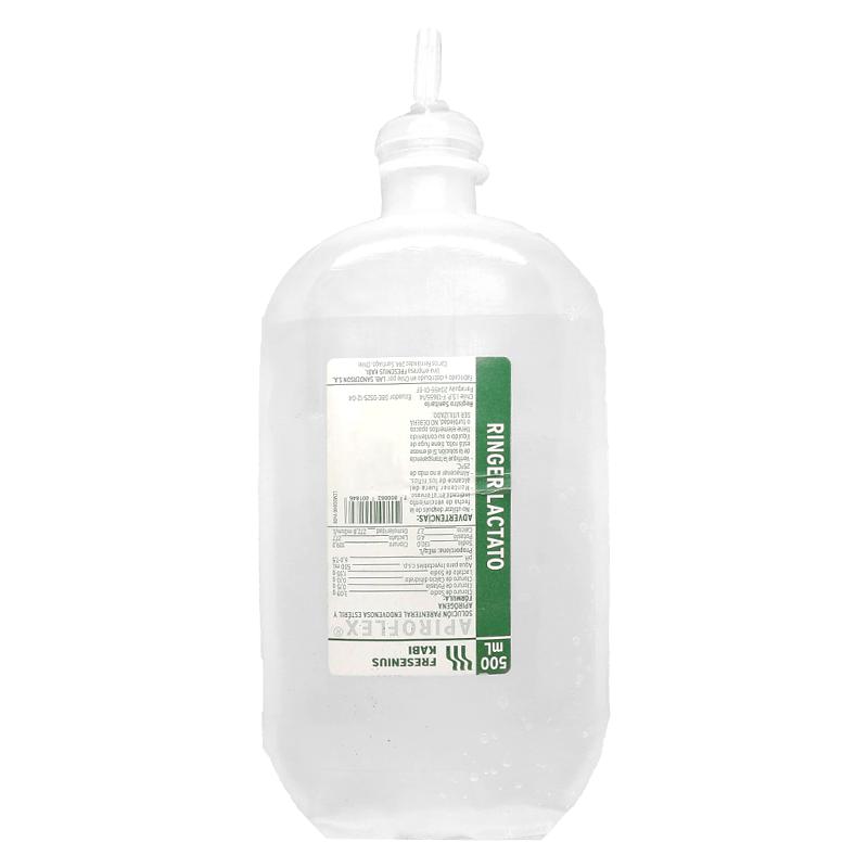 MEDIFLEX SOLUCION RINGER LACTATO (HARTMAN) 500 ML MEDICARE