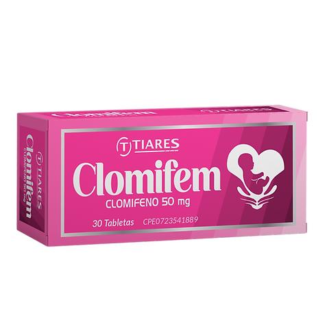 CLOMIFEM CLOMIFENO 50 MG X 30 TAB (PRIFERT/OMIFIN)