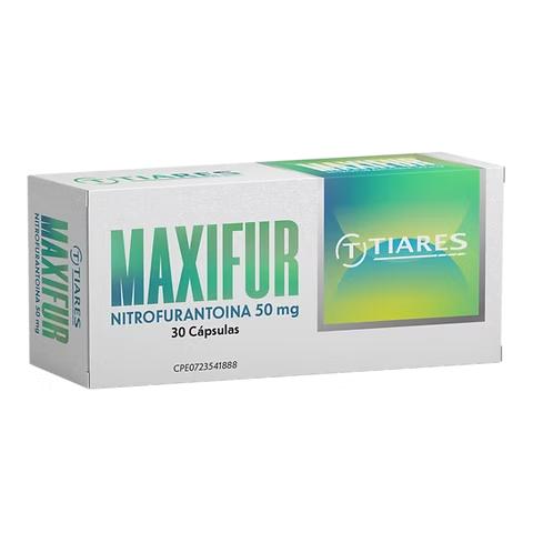 MAXIFUR NITROFURANTOINA 100MG X 30 CAP (MACRODANTINA/URODANTINA)