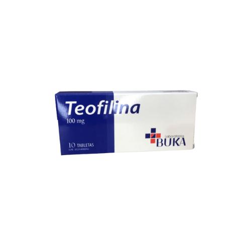 TEOFILINA 100MG X 10 TAB (NUELIN)