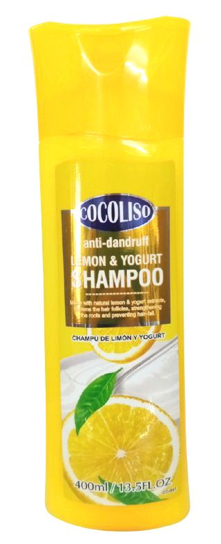 COCOLISO SHAMPOO LEMON YOGURT 400ML X 36 X 6