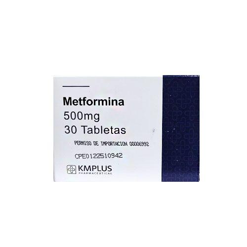 METFORMINA 500 MG X 30 TAB (CANFIR/ GLUCOFAGE)