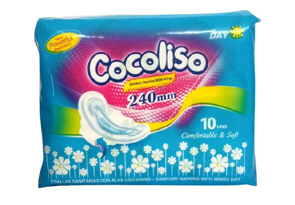 COCOLISO TOALLAS SANITARIAS ALAS DIURNA 10 X 48