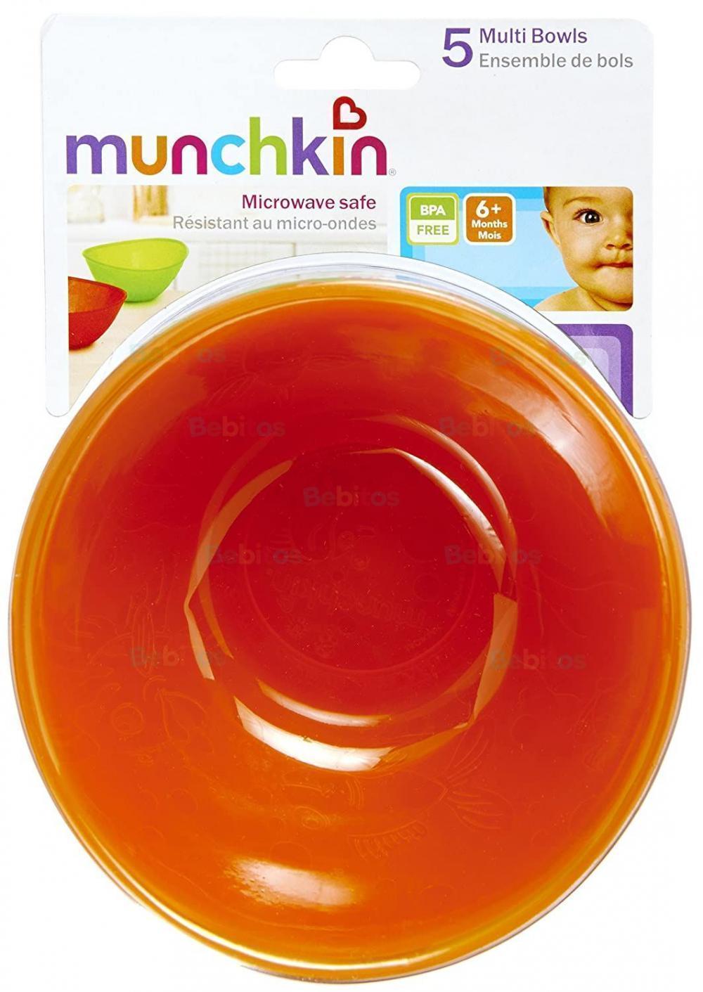 MUNCHKIN SET DE 5 PLATOS MICRONDAS 