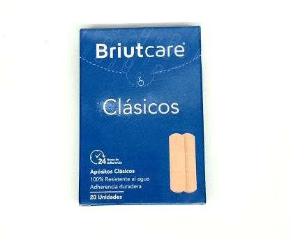 BRIUTCARE BANDAS ADHESIVAS COLOR PIEL 20 UND (CURITAS)