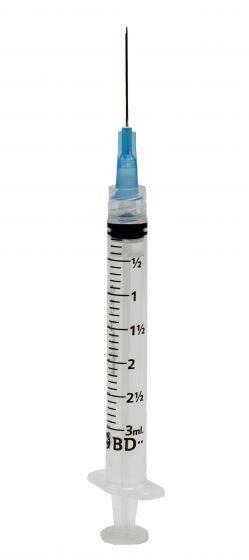 JERINGA DESCARTABLE 3ML/CC 21G * 1 1/2 100UNID BIOMERCY