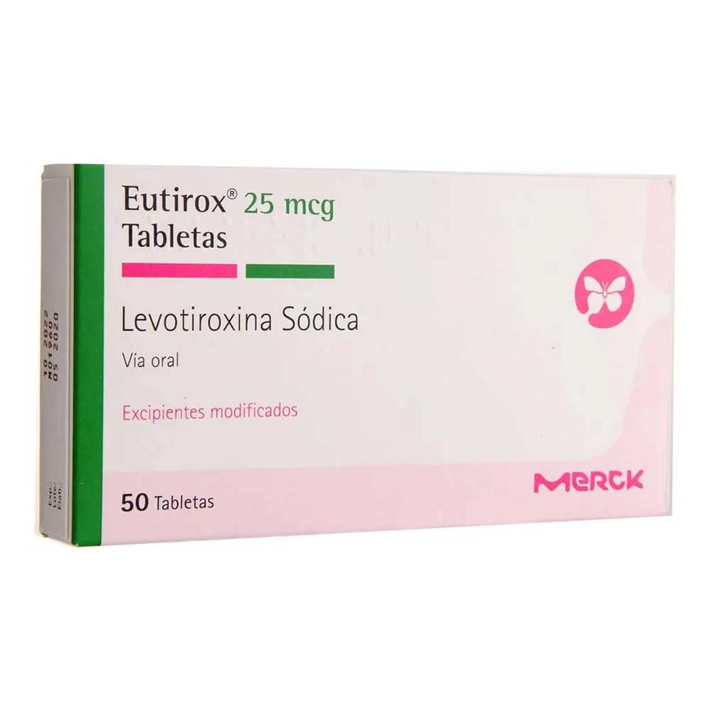 EUTIROX LEVOTIROXINA SODICA 25 MCG X 50 TAB