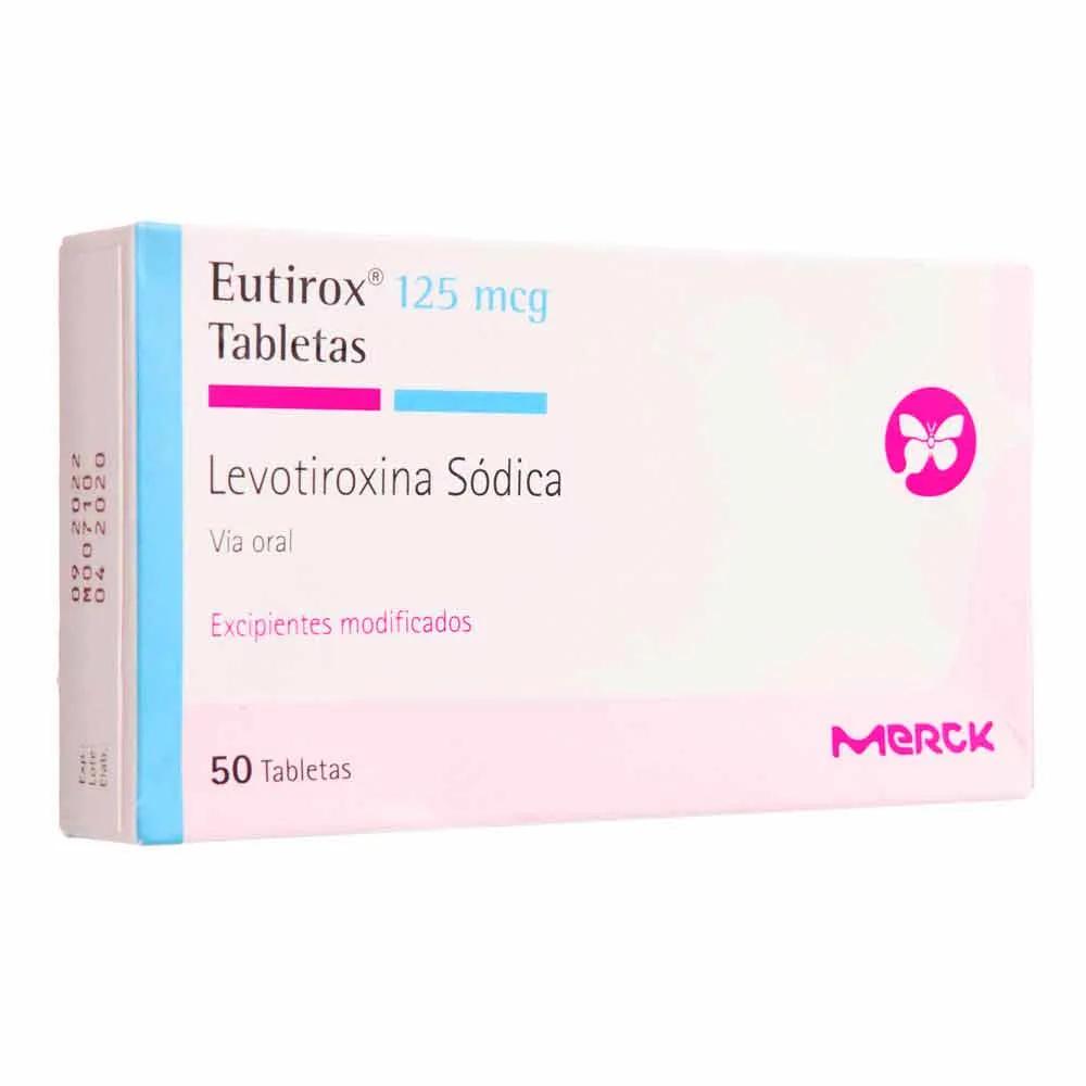 EUTIROX LEVOTIROXINA SODICA 125 MCG X 50 TAB 