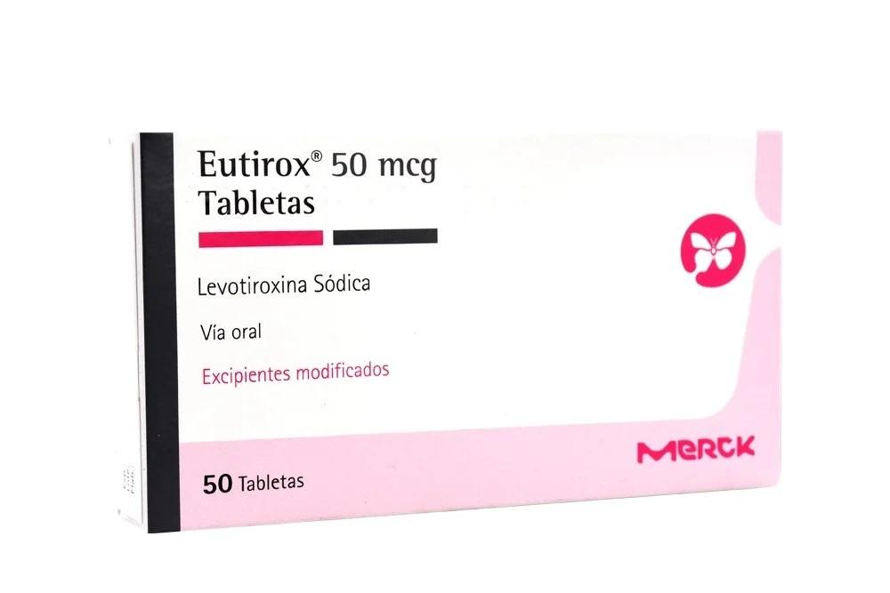 EUTIROX LEVOTIROXINA SODICA 50 MCG X 50 TAB