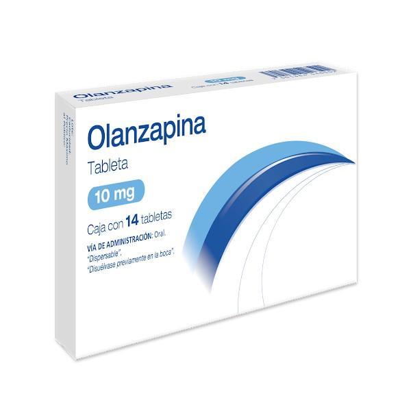 OLANZAPINA 10MG X 14 TAB PSICOFARMA