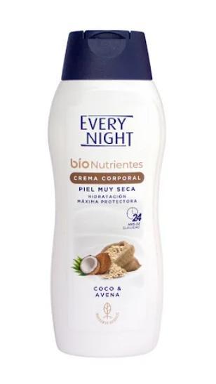 EVERY NIGHT BIO NUTRIENTES CREMA CORPORAL COCO 365ML