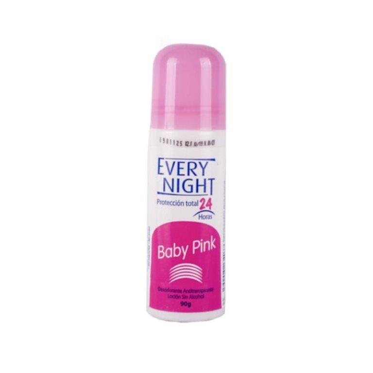 EVERY NIGHT DESODORANTE ROLL BABY PINK 90 G