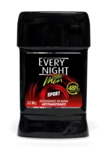 EVERY NIGHT DESODORANTE BARRA FOR MEN SPORT 50 G