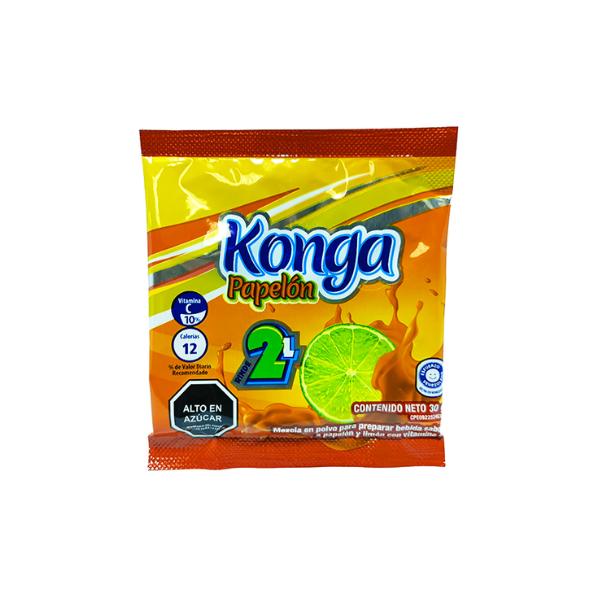 KONGA PAPELON CON LIMON 30 G X 14
