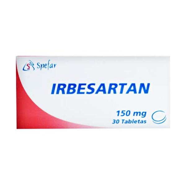 IRBESARTAN 150MG X30 TABLETAS