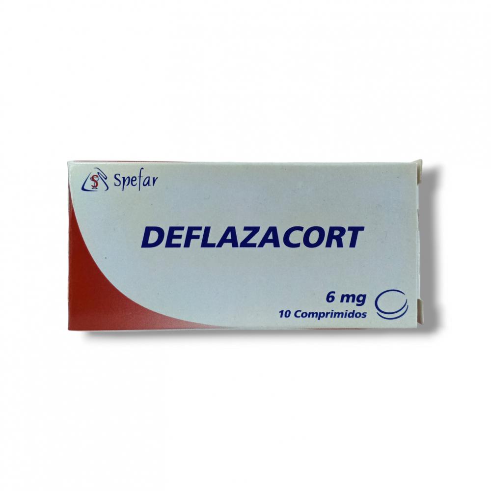 DEFLAZACORT 6 MG X 10 COMP (CALCORT)