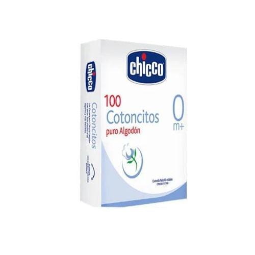 CHICCO HISOPOS COTONCITOS 100 UNID 100% ALGODON