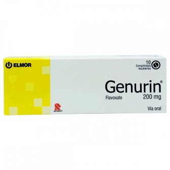 GENURIN FLAVOXATE 200 MG X 10 COMPRD