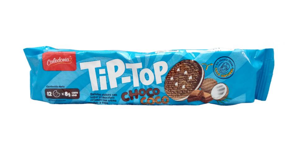 TIP TOP CHOCO COCO GALLETA 48 X 80G