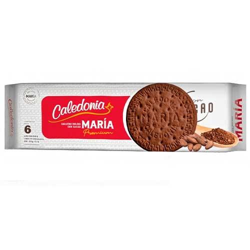 CALEDONIA GALLETAS MARIA CACAO PREM. 6 X 150GR