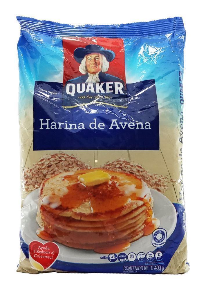 QUAKER HARINA DE AVENA 400G X 24 UNID 