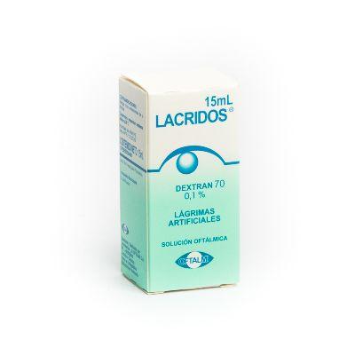 LACRIDOS DEXTRAN 70 0.1% LAGRIMAS ARTIFICIALES SOLUCION 15ML (OFTALMI)