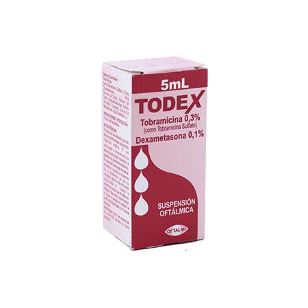 TODEX TOBRAM 0.3% DEXAM 0.1% GOTAS OFTALMICA 5ML