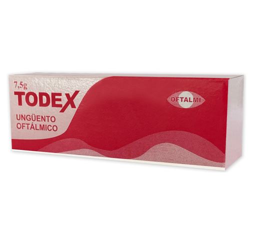 TODEX TOBRAM 0.3% DEXAM 0.1% UNGUENTO OFTALMICA 7.5 GR (TOBRADEX/ TRAZIDEX)