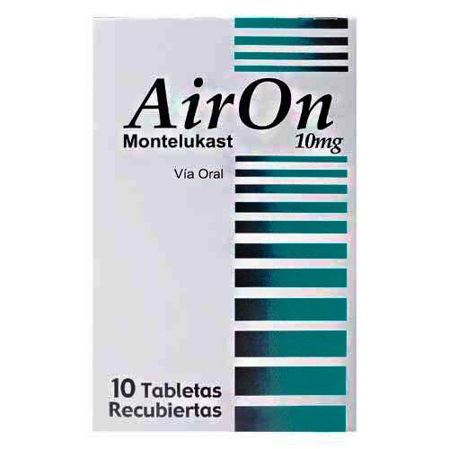 AIRON MONTELUKAST 10 MG X 10 TAB 
