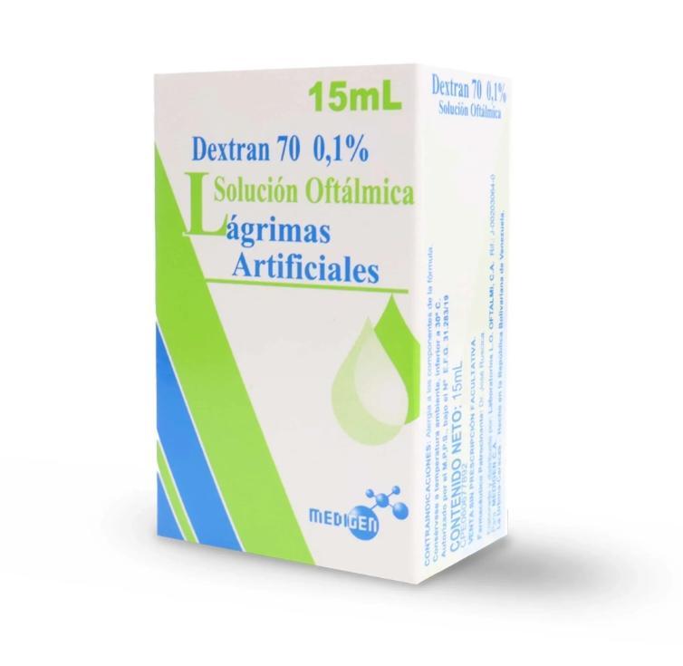 DEXTRAN 70 0.1% LAGRIMAS ARTIFICIALES SOLUCION 15ML