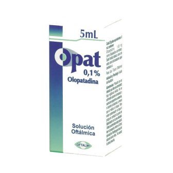OPAT OLOPATADINA 0.1% SOLUCION OFTALMICA 5 ML (OLOCOF)