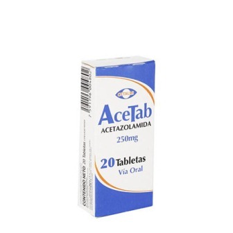 ACETAB ACETAZOLAMIDA 250 MG X 20 TAB 