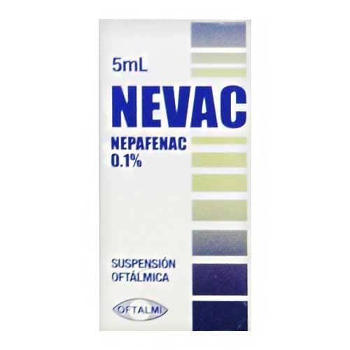 NEVAC NEPAFENAC 0.1% 5ML SUSP OFT