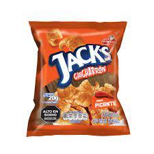 FRITO LAY JACKS CHICHARRON PICANTE 20 GRS