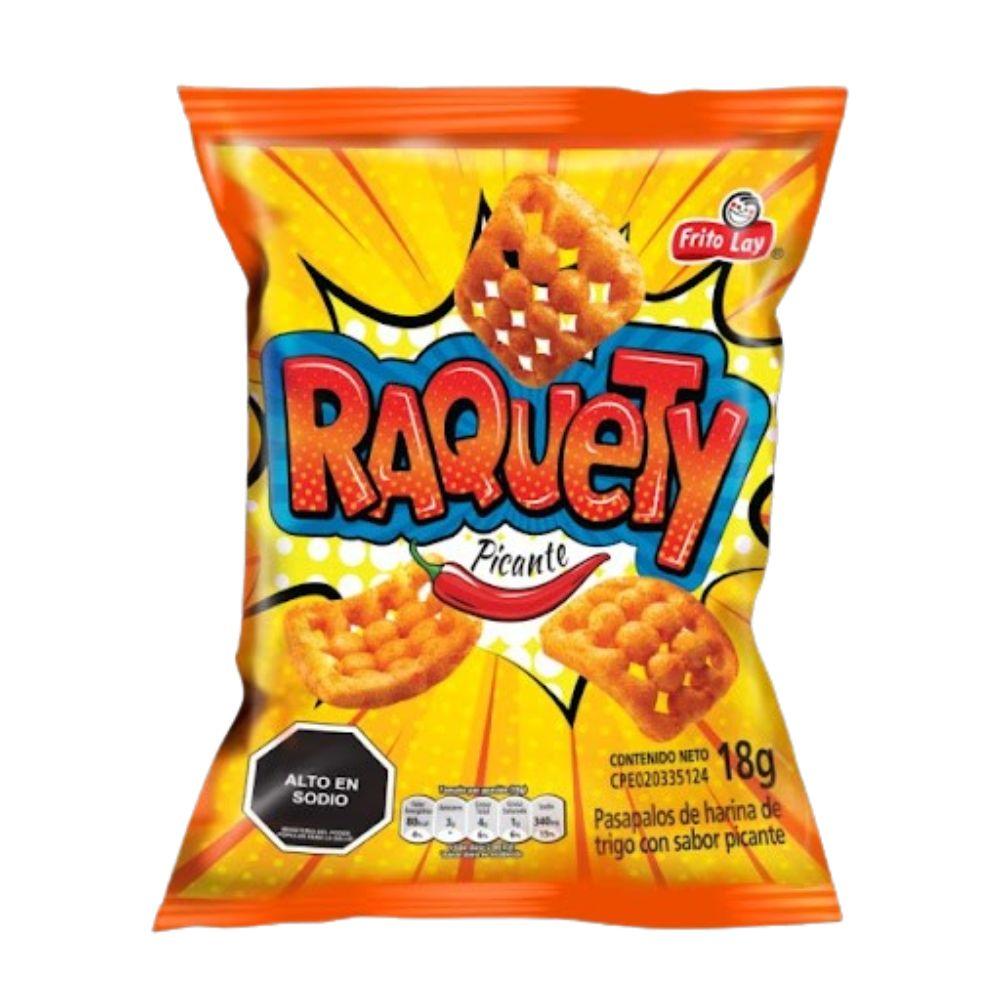 FRITO LAY RAQUETY PICANTE 18 GRS 