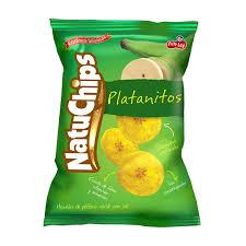 FRITO LAY NATUCHIPS PLATANITOS 150 GRS
