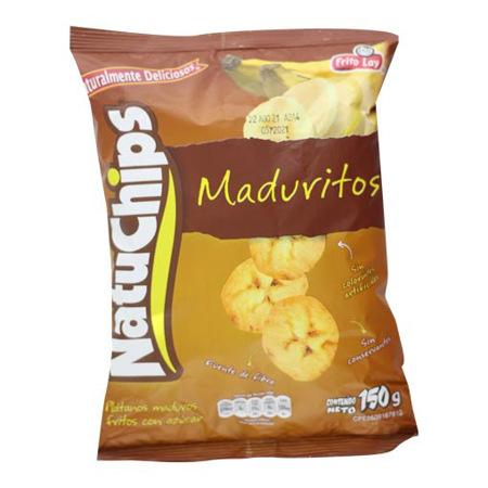 FRITO LAY NATUCHIPS PLATANO MADURITO 150 GRS