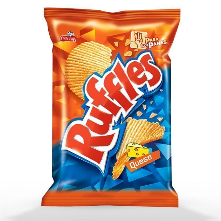 FRITO LAY RUFFLES QUESO 125 GRS