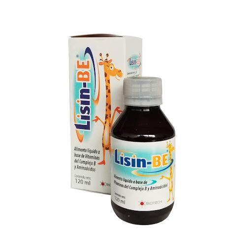 LISIN-BE ALIMENTO LIQUIDO VIT B + AMINOACIDO 120ML