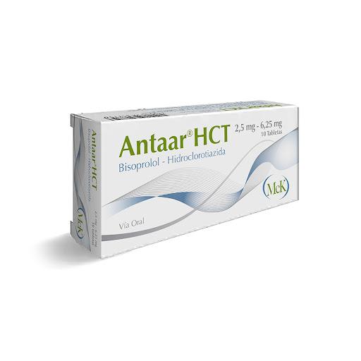 ANTAAR HCT  BISOPROLOL-HIDROC 2.5 MG/ 6.25 MG X 10 TAB
