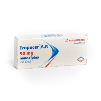TROPOCER A.P. 90 MG X 20 TAB NIMODIPINA (NIMOTOP / NIMODINE) 