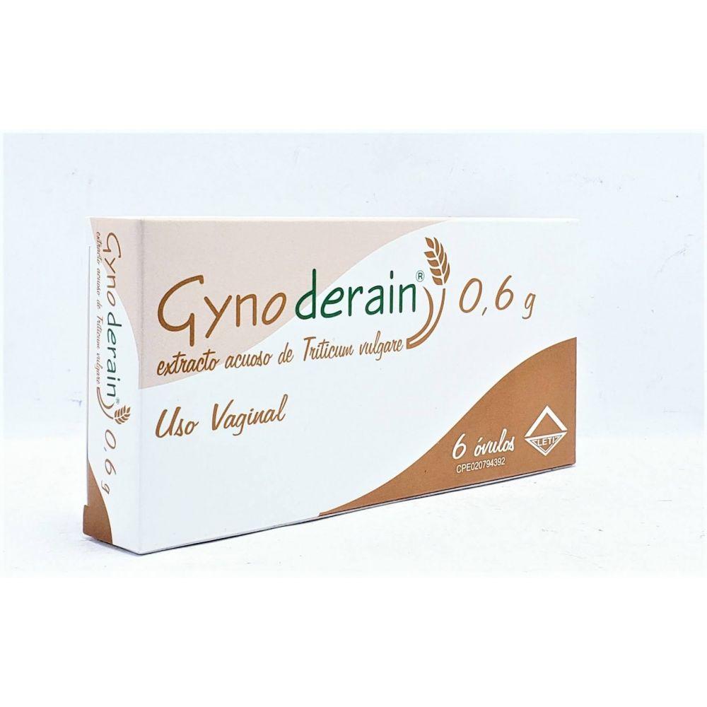 GYNO DERAIN EXTRACTO ACUOSO DE TRITICUM VULGARE 0.6 G X 6 OVULOS