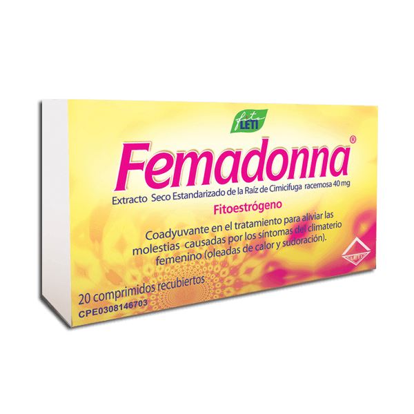 FEMADONNA FITOESTROGENO 40MG X 20 COMP