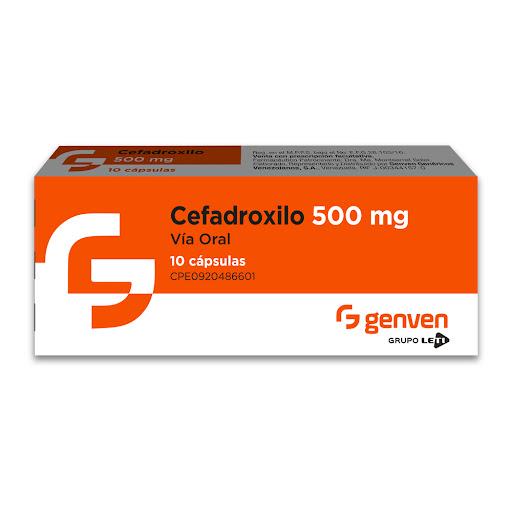 CEFADROXILO 500 MG X 10 CAP (CEFONAX/ AURODROX/ CIDROXILO)