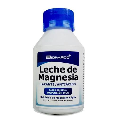 LECHE MAGNESIA (HIDROXIDO MAGNESIO 8.5%) X 120ML