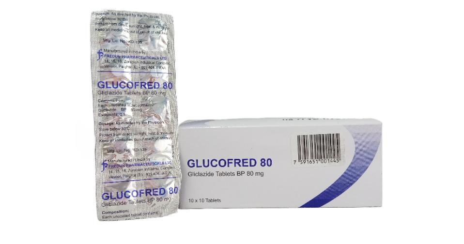 BLIST GLUCOFRED GLICLAZIDA 80 MG X 10 TAB (GLIDAN) 