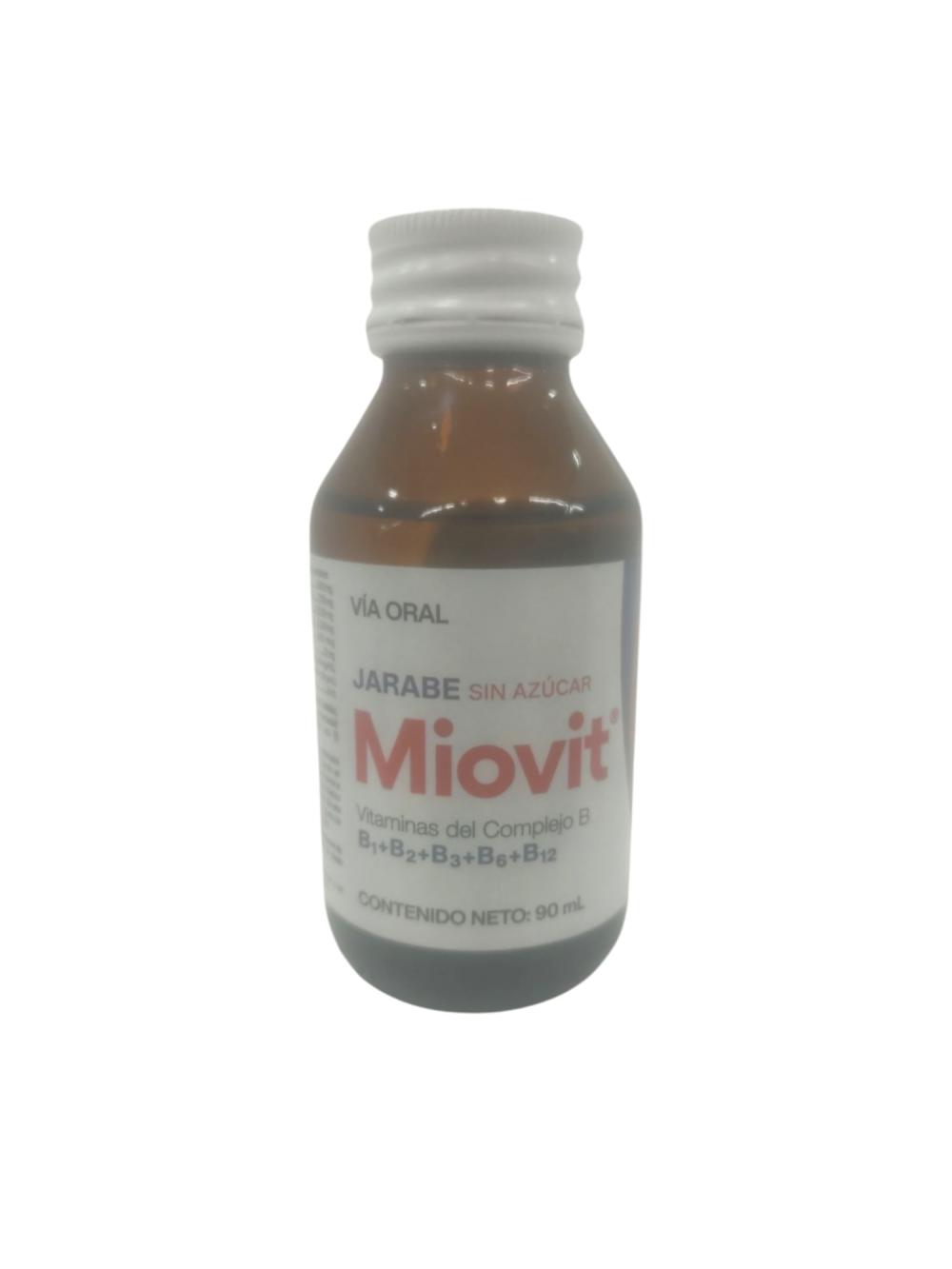 MIOVIT VITAMINAS DEL COMPLEJO B JARABE 90ML 