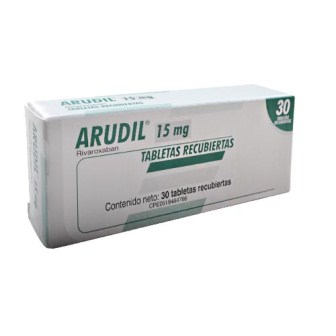 ARUDIL RIVAROXABAN 15 MG X 30  TAB (XARELTO)