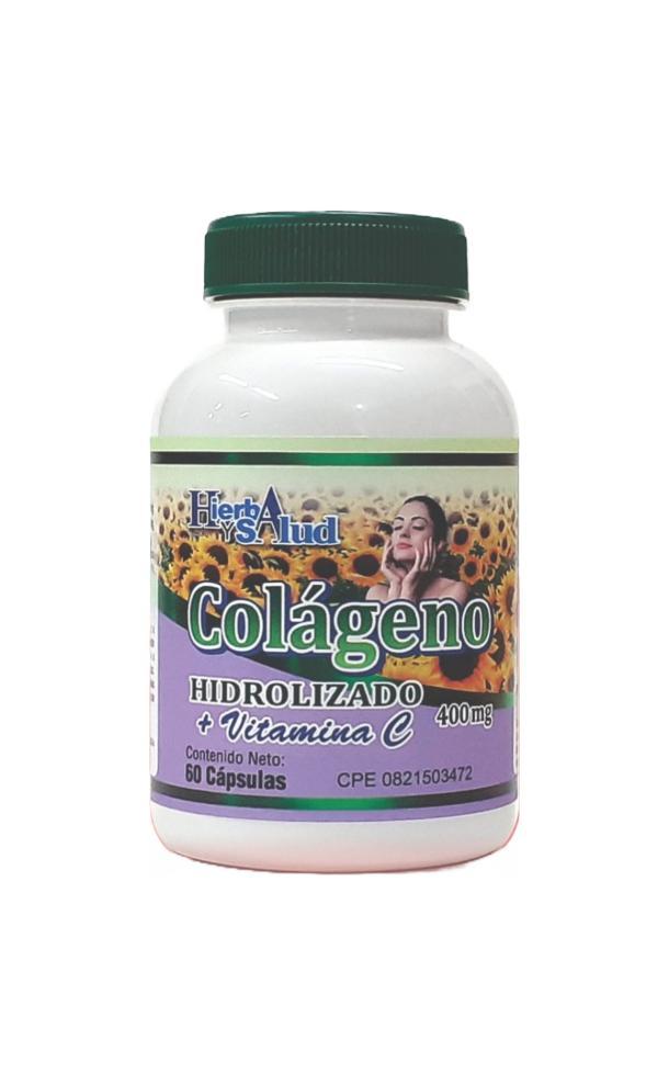 COLAGENO HIDROLIZADO + VIT C 400 MG X 60 CAPS (COLAGENO PLUS)