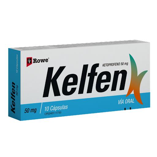 KELFEN KETOPROFENO 50 MG 10 CAP (DOLOMAX KELFEN)